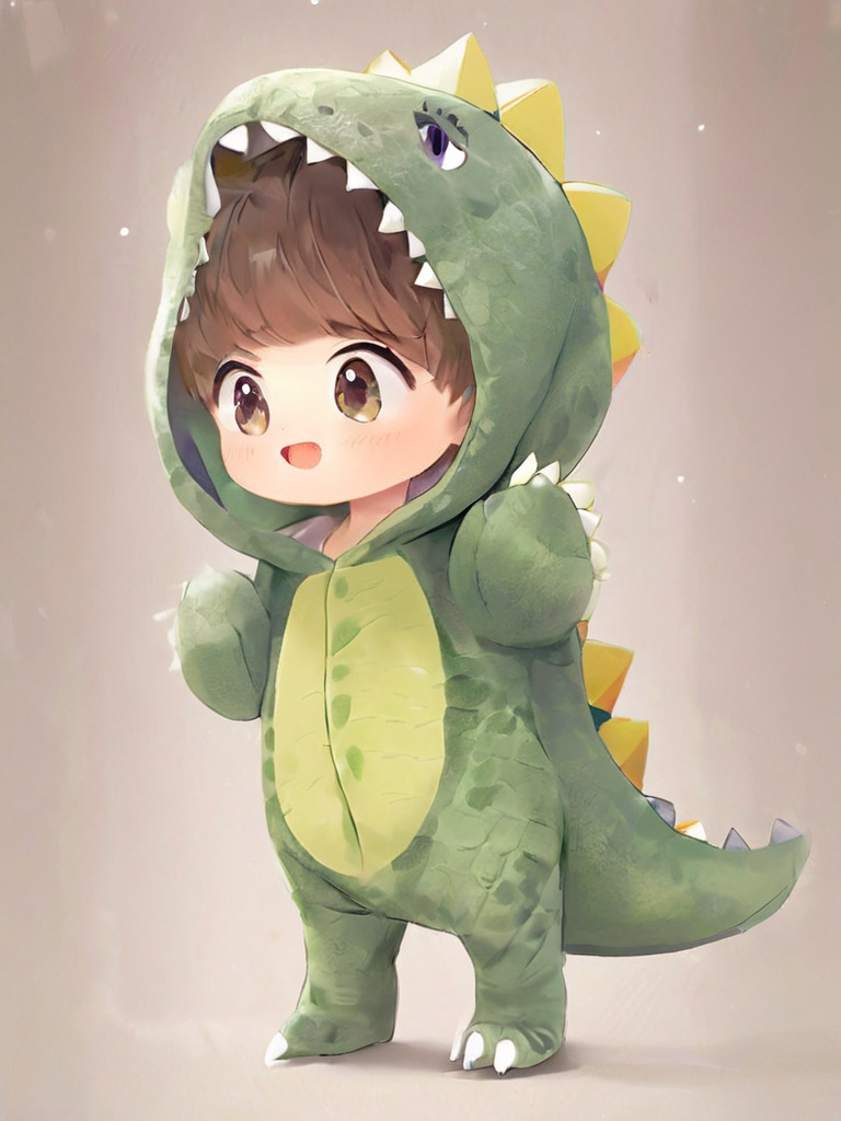Anime dinosaur animal mat - TenStickers